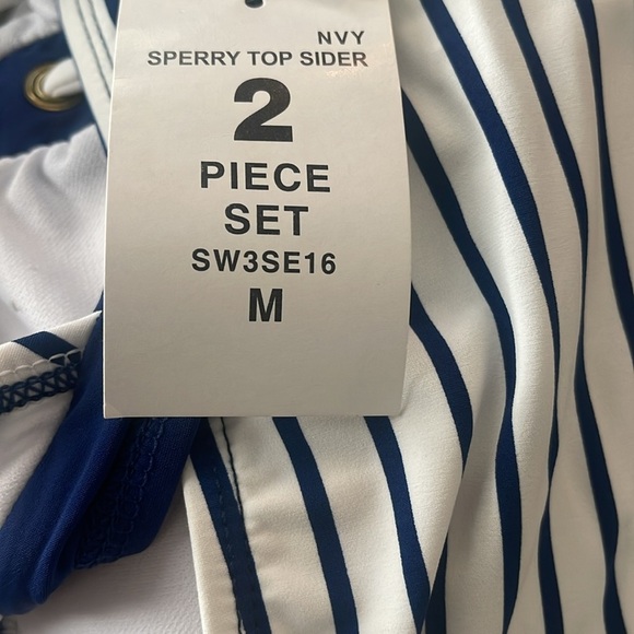 Sperry Deauville Stripe Tankini Swimsuit NWT Sz Medium - Picture 10 of 10